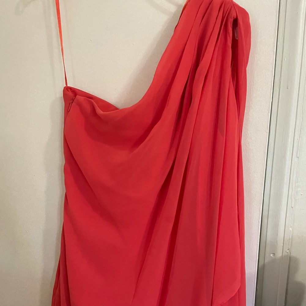 Caché dress one shoulder